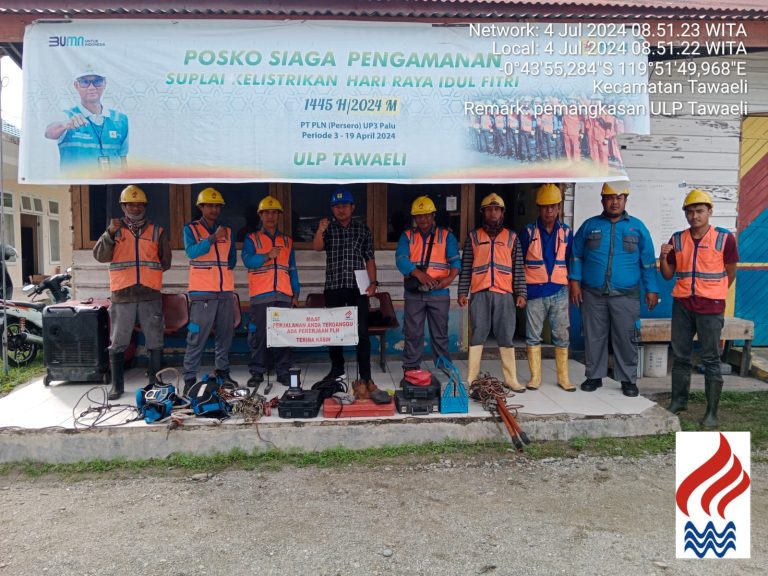 Tingkatkan Kesiapan Layanan, ULP Tawaeli Gelar Peralatan Pelayanan Teknik