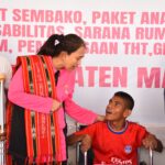 Ketum Bhayangkari Pusat Kembali Salurkan Ribuan Paket Bansos di Maluku Barat Daya