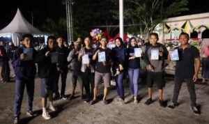 PLN UP3 Luwuk Dirikan Stan Electrifying Lifestyle di Konser HUT Banggai ke-64