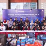 DJKI, Direktorat Jenderal Kekayaan Intelektual melakukan pemusnahan barang bukti hasil pelanggaran kekayaan intelektual.