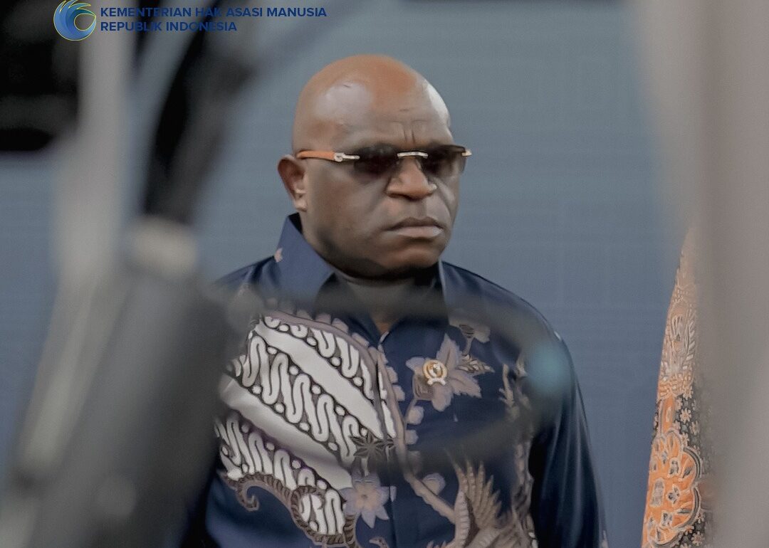 Menteri Hak Asasi Manusia Natalius Pigai