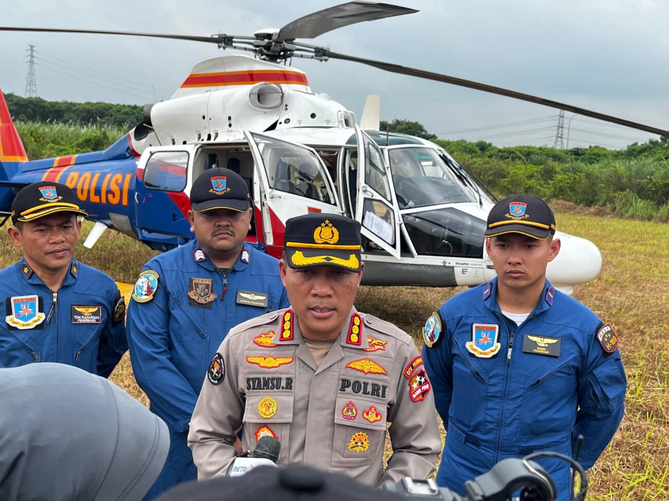 Kombes Pol Syamsu Ridwan Kombes Pol Syamsu Ridwan, selaku Juru Bicara Operasi Lilin 2024