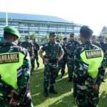 Kodam XIII/Merdeka Gelar Apel Pasukan Pengamanan Nataru