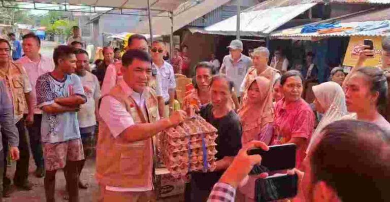 Peduli, YSK Salurkan Bantuan Bagi Korban Kebakaran Desa Ambong dan Pulisan