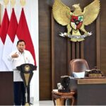 Presiden Prabowo dalam pengantarnya pada Sidang Kabinet Paripurna (SKP) bersama para Menteri Kabinet Merah Putih yang digelar di Ruang Sidang Kabinet, Istana Kepresidenan Jakarta, pada Rabu, 22 Januari 2025.
