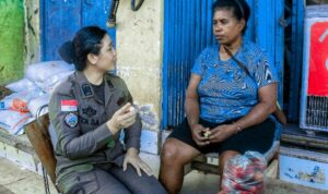 Damai menyelimuti pinggiran Kota Jayapura pada Senin sore (27/01/2025).