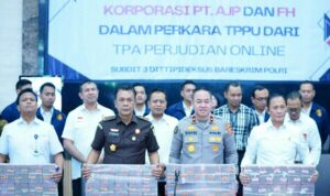 Dirtipideksus Polri Tetapkan PT AJP dan FH Sebagai Tersangka TPPU Judol