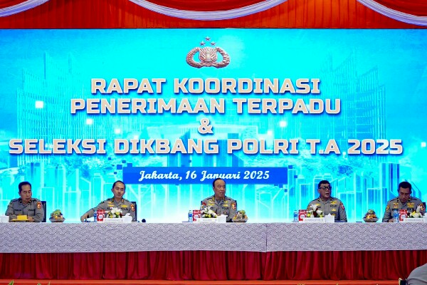 Kick Off Penerimaan Terpadu Polri 2025
