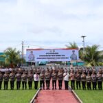 Polda Sulawesi Utara (Sulut) menggelar apel konsolidasi Operasi Mantap Praja Samrat 2024 dalam rangka pengamanan Pilkada Serentak Tahun 2024.