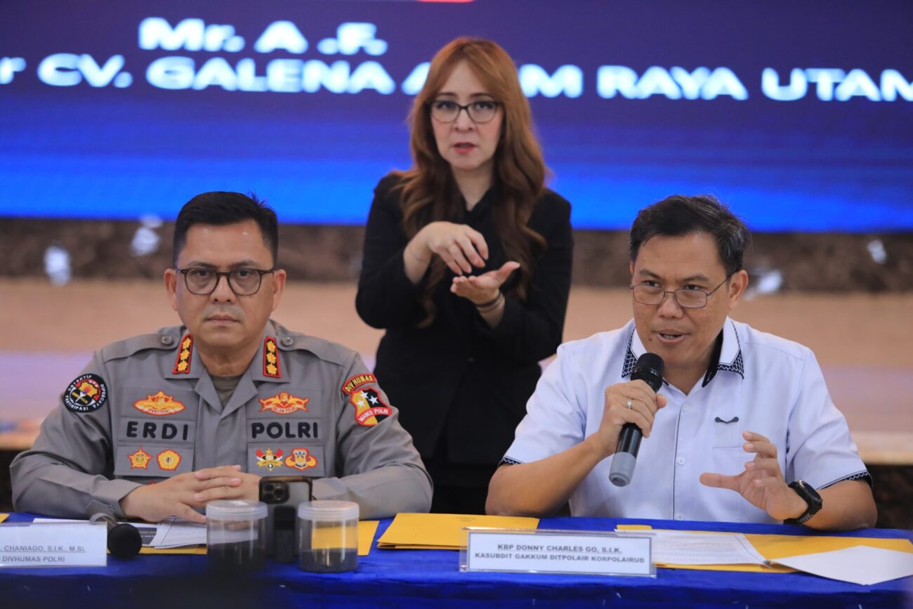 Polri Bongkar Tambang Timah Ilegal di Bekasi