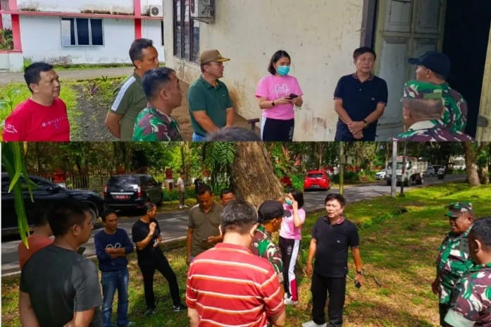 Sukseskan Program Presiden, Pemkab Minut Tinjau Lokasi Pembangunan Satuan Pelayanan MBG