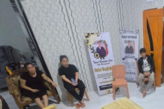 Keluarga Alm Fernando Berterima Kasih Dikunjungi Wakapolda Sulut