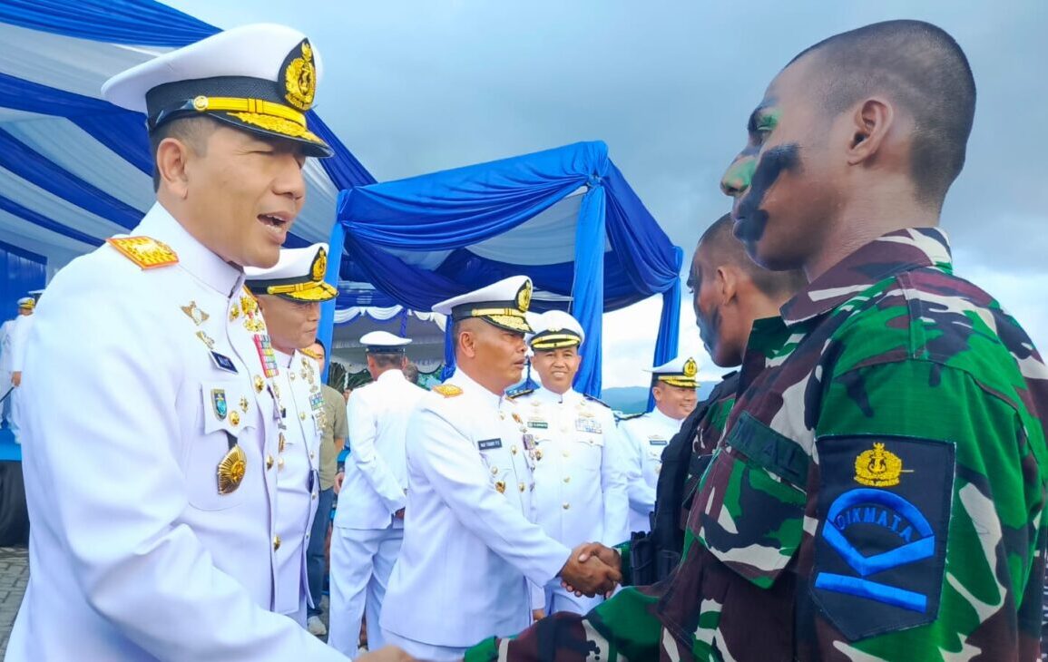 Wadankodiklatal Lantik dan Sumpah 100 Siswa Dikmata TNI AL Angkatan 44/2 TA 2024