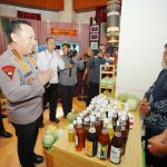 Kapolri Jenderal Listyo Sigit Prabowo membuka Rapat Kerja Teknis (Rakernis) Detasemen Khusus 88 Anti Teror (AT) Polri di Auditorium PTIK, pada Selasa (22/4).