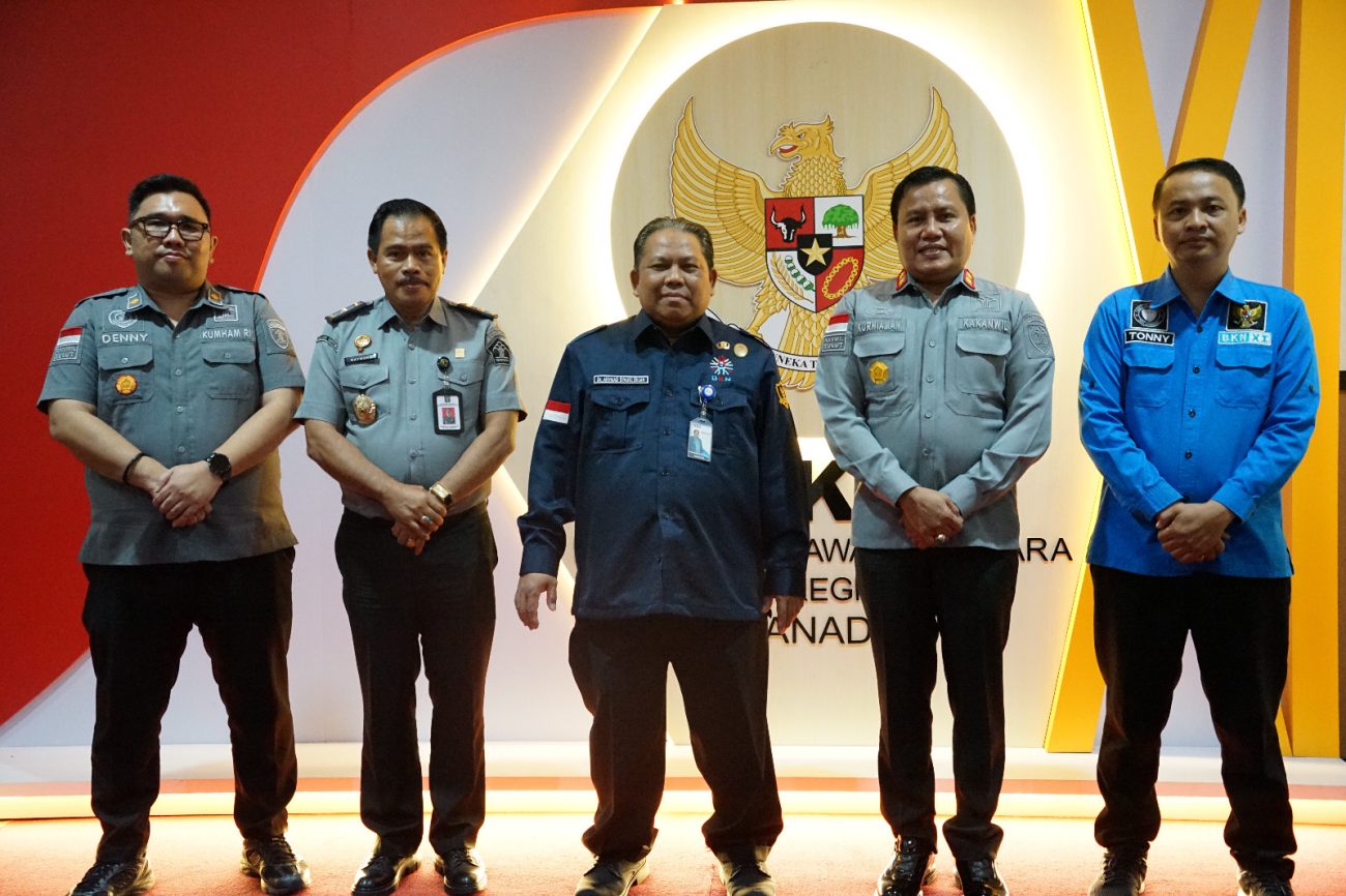 Kemenkum,  Kantor Wilayah Kementerian Hukum  Sulawesi Utara (Sulut) terus memperkuat sinergi kelembagaan dengan melakukan kunjungan kerja ke Kantor Regional XI Badan Kepegawaian Negara (BKN) di Manado, Selasa (22/04)