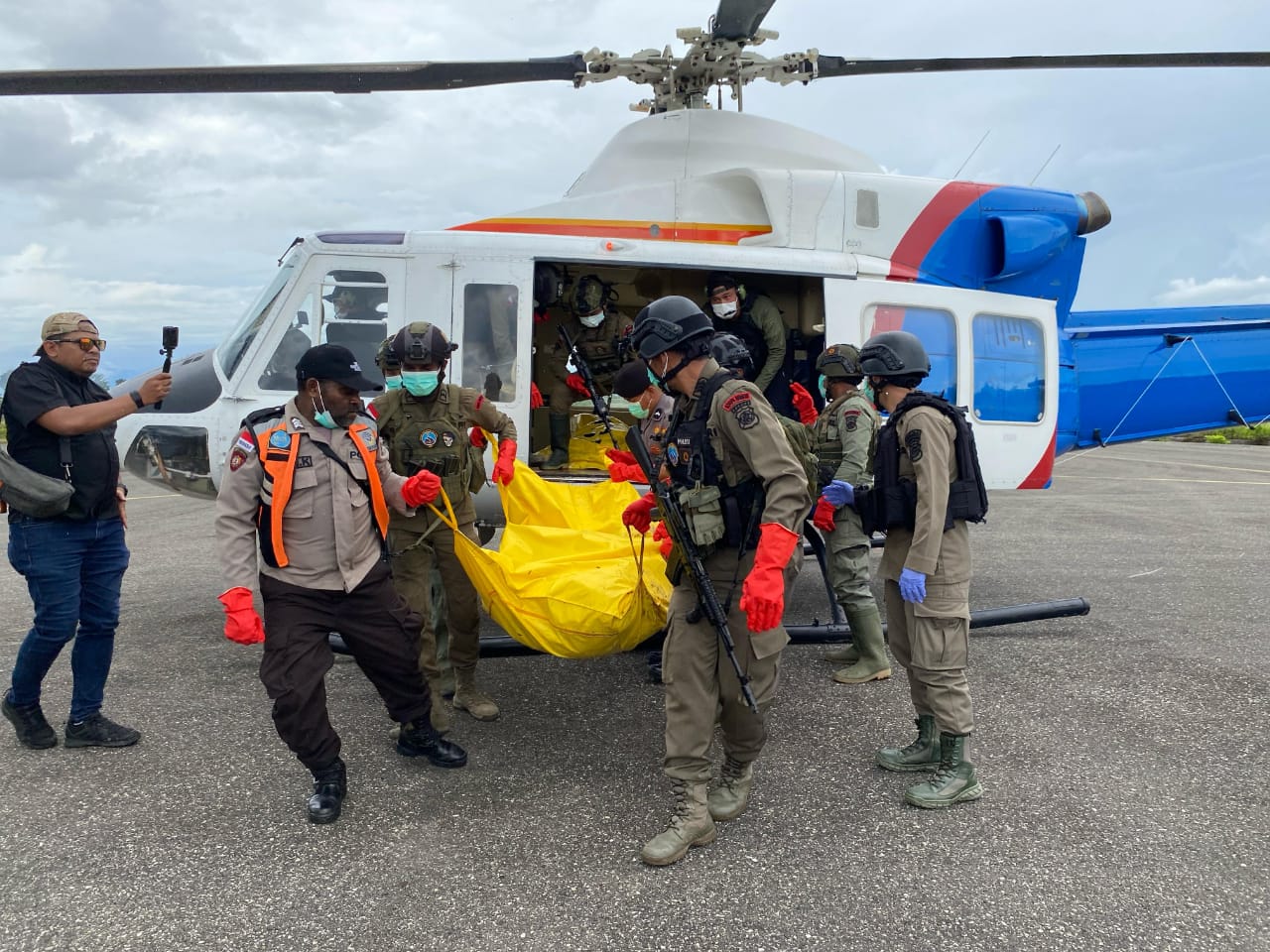 Dua Jenazah Korban KKB Berhasil Dievakuasi ke RSUD Dekai