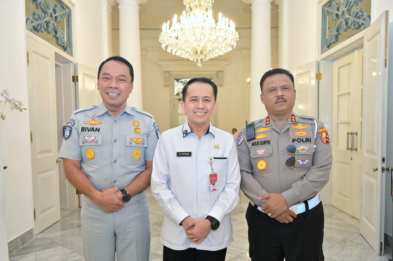 Pembina Samsat Nasional menggelar audiensi dengan Gubernur DKI Jakarta, Dr. Ir. Pramono Anung Wibowo, M.M., pada Rabu (23/4) di Kantor Gubernur DKI Jakarta.
