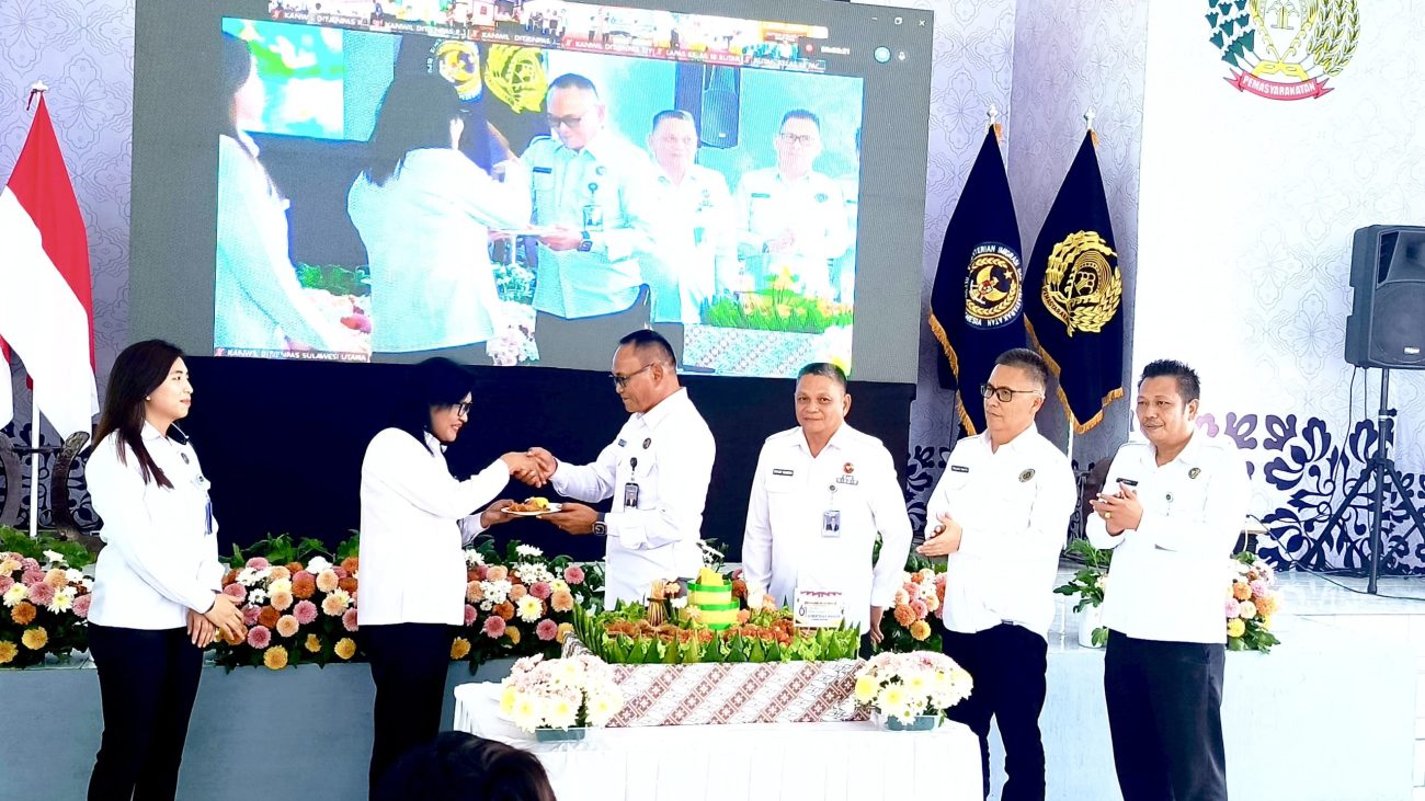 Kepala Kantor Wilayah (Kakanwil) Ditjen Pemasyarakatan (PAS) Sulawesi Utara, Tonny Nainggolan Bc. IP. SH M.H.,