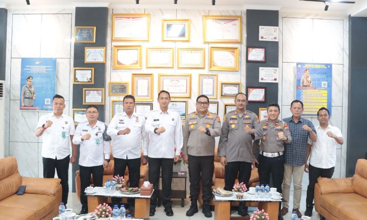 Kapolresta Manado dan Kalapas Manado bersinergi