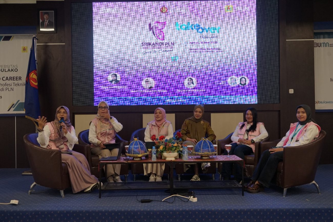 PLN melalui program “Srikandi PLN Goes to Campus” hadir di Universitas Tadulako