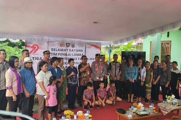 Tim Baharkam Polri Apresiasi Posko Tiga Pilar Bitung Jelang Hari Bhayangkara ke-79