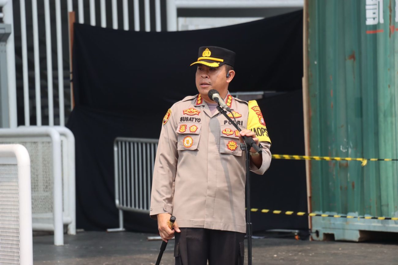 Kapolres Metro Jakarta Pusat Kombes Pol. Susatyo Purnomo Condro