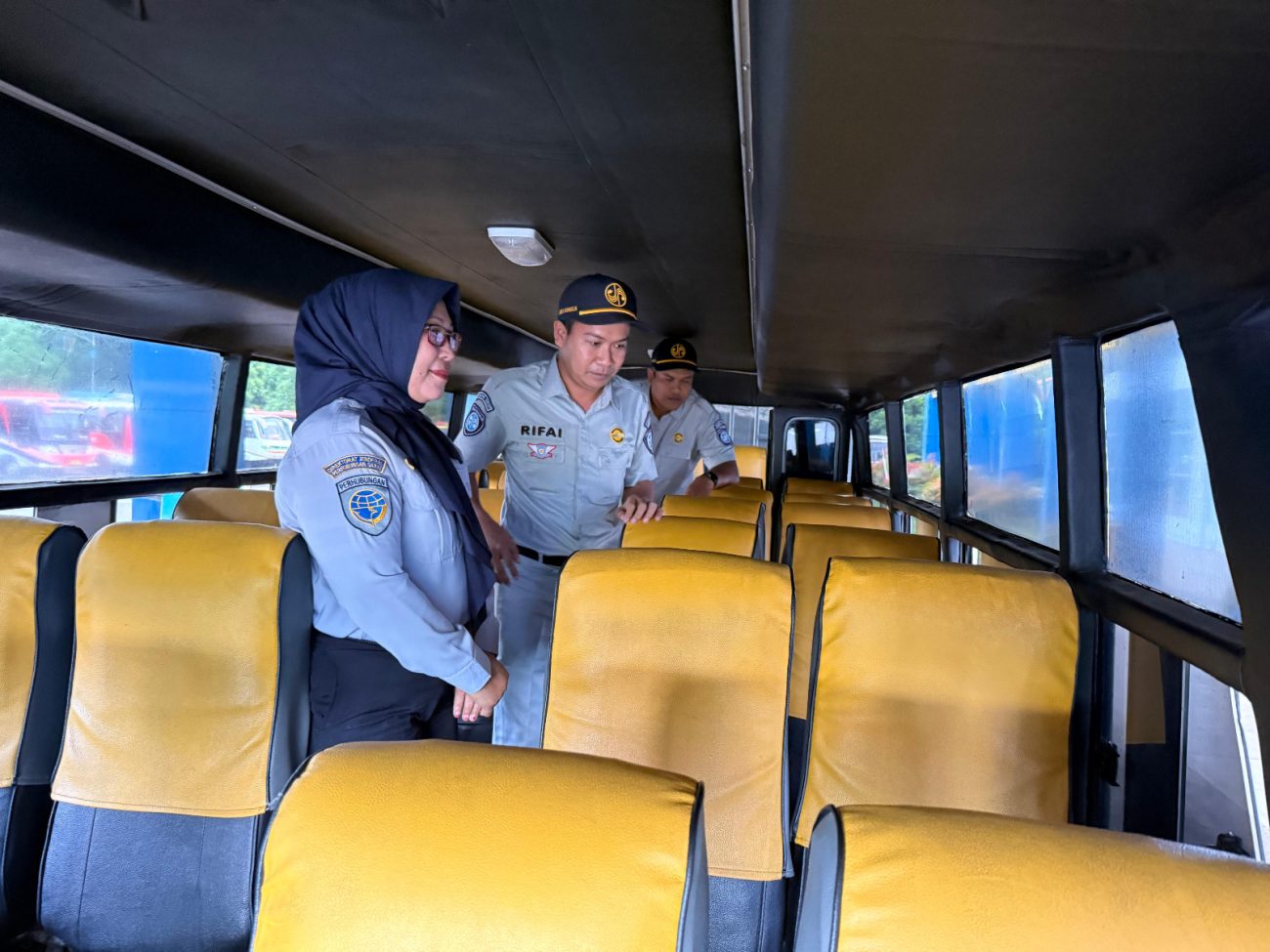 Idul Adha 1446 Hijriah, Jasa Raharja Sulawesi Utara melaksanakan kegiatan Ramp Check di Terminal Tipe A Kota Bitung, pada Jumat (06/06/2025).