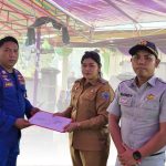 PT Jasa Raharja Sulut Serahkan Santunan Rp150 Juta kepada Ahli Waris Korban KM Barcelona