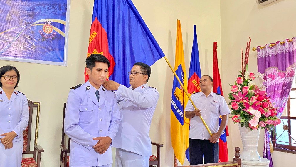 Govinda Yudistira Kedo Kamaonge resmi dilantik menjadi Kandidat pada Minggu, 27 Juli 2025.