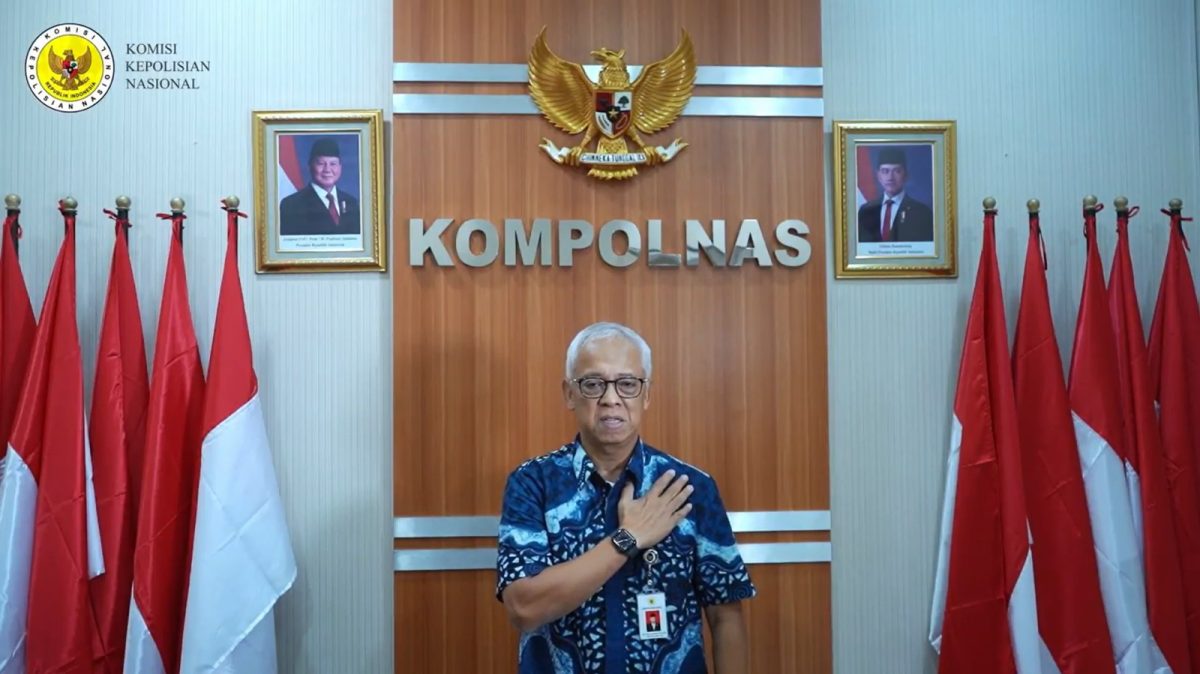 Ketua Harian Kompolnas, Arief Wicaksono Sudiutomo