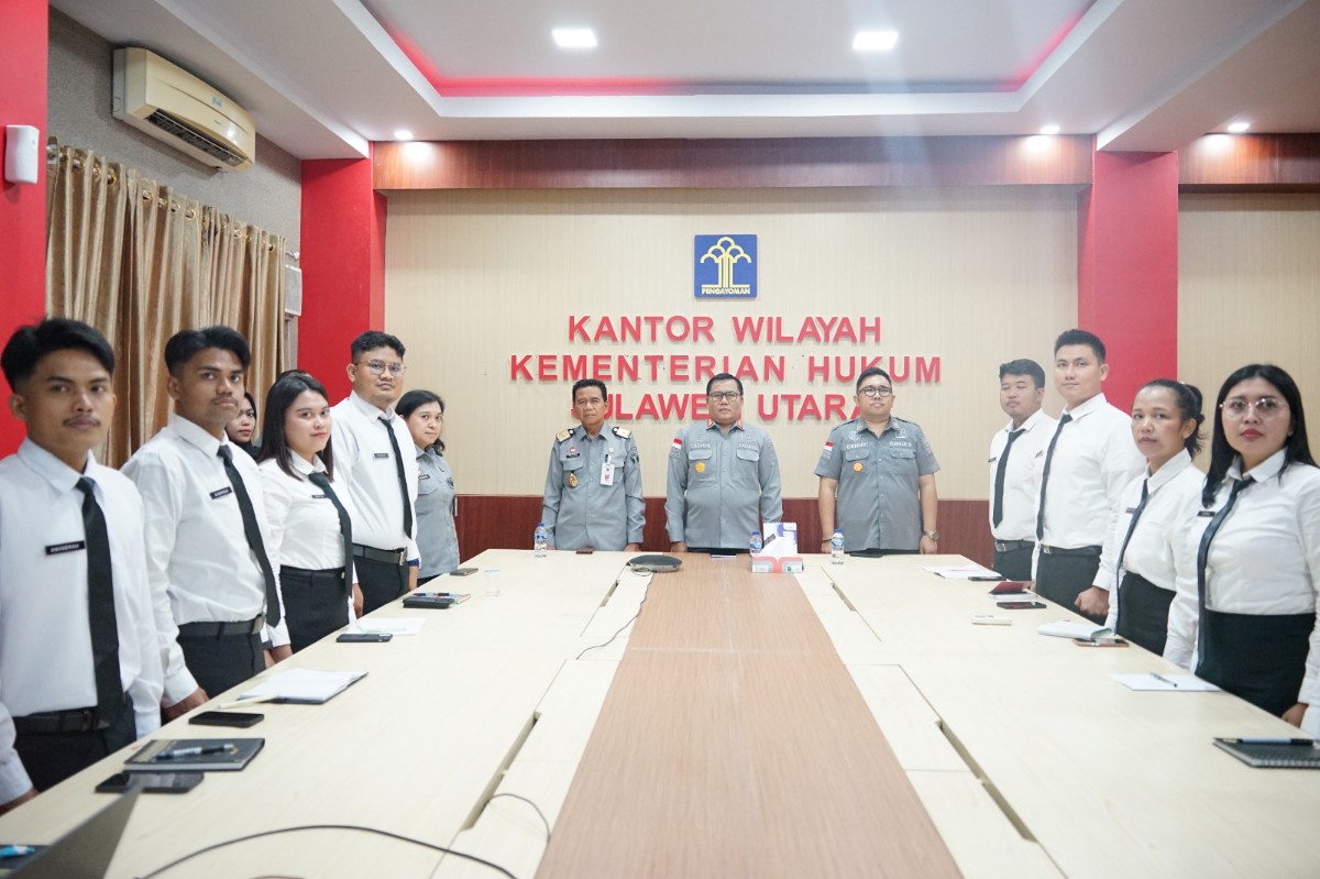 Pelatihan Dasar (Latsar) Calon Pegawai Negeri Sipil (CPNS) Kementerian Hukum resmi dimulai hari ini, Selasa (5/8).