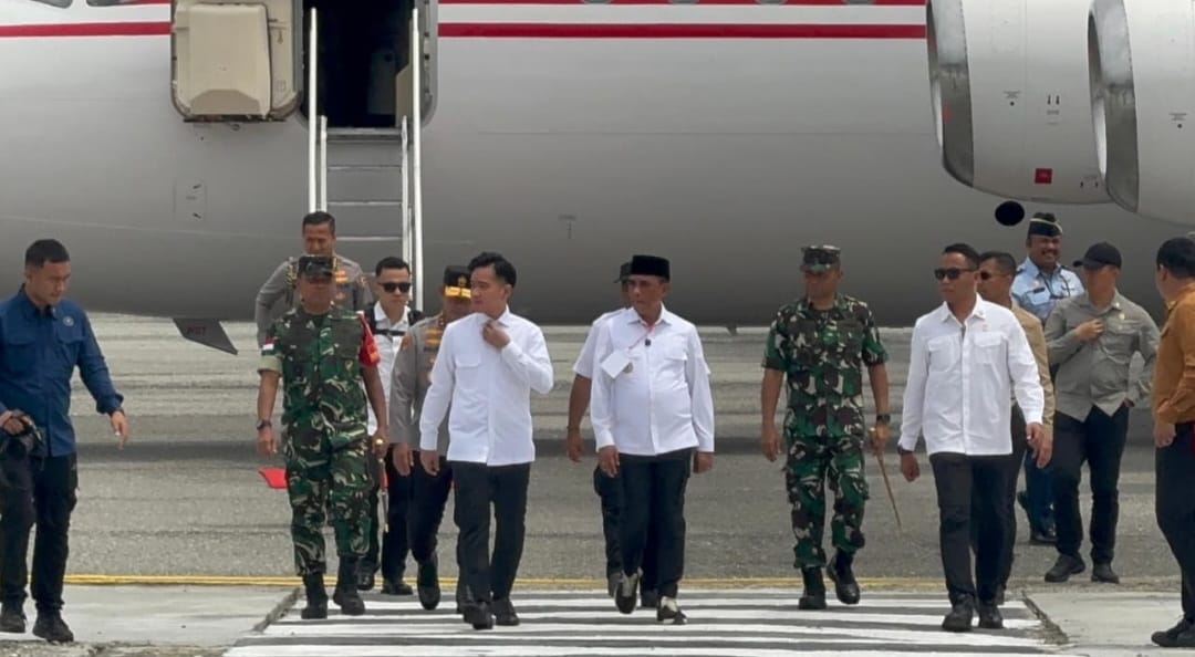 Wapres RI Gibran Rakabuming Raka mengunjungi Kabupaten Poso, Sulawesi Tengah,