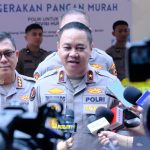 Divhumas Polri menggelar Gerakan Pangan Murah 2025 bekerja sama dengan Perum Bulog yang berlangsung di Lapangan Apel Divhumas Polri, Senin (25/8/2025).