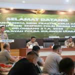 Peserta Didik Sespimti Dikreg ke-34 Gelombang II T.A. 2025 Sambangi Polda Sulut