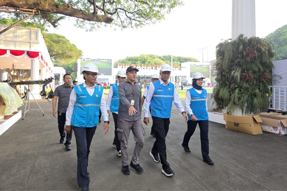 PT PLN (Persero) siap menghadirkan suplai listrik yang andal guna mendukung kelancaran rangkaian agenda peringatan Hari Ulang Tahun (HUT) ke-80 Kemerdekaan Republik Indonesia (RI) yang akan diselenggarakan di Jakarta pada Minggu (17/8).