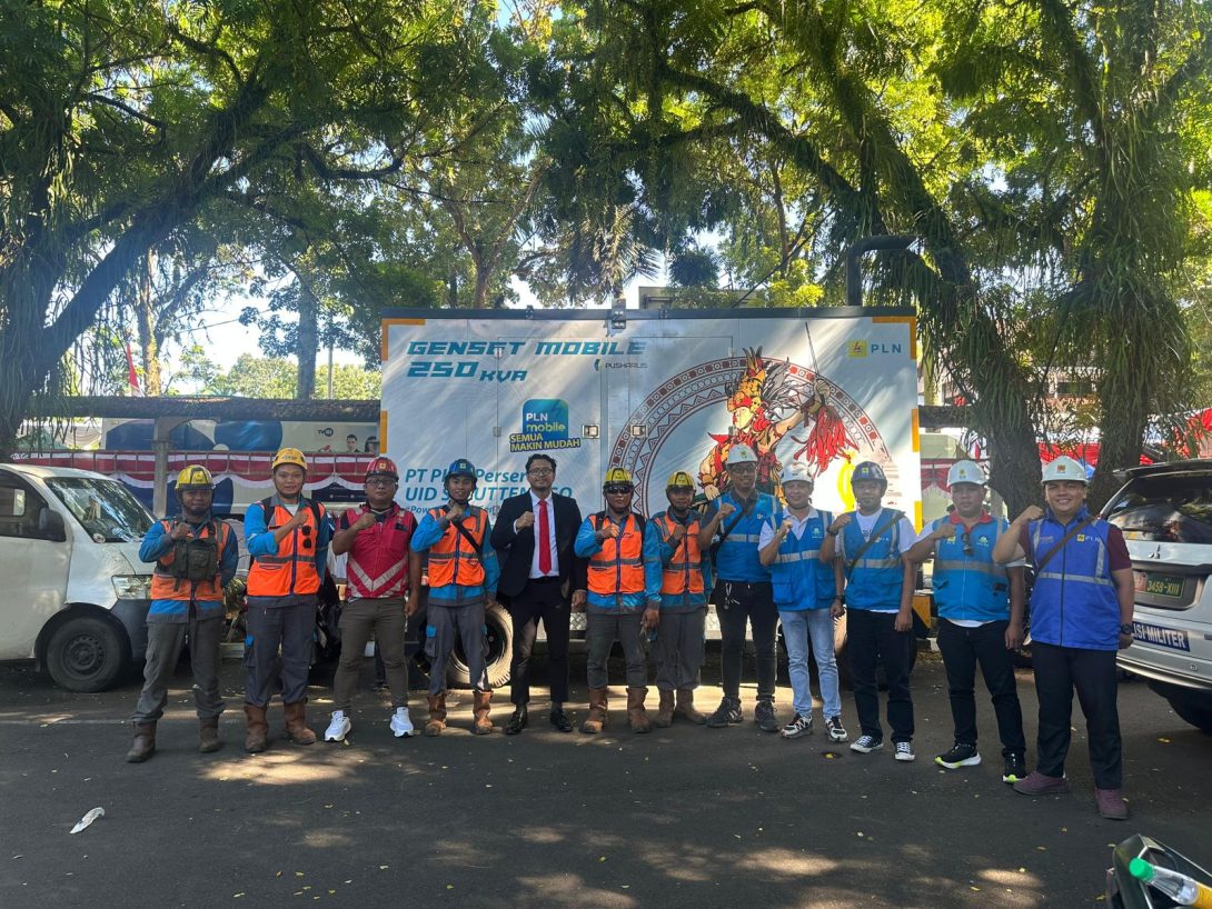 PT PLN UID Suluttenggo Sukses Jaga Listrik Andal, Upacara Peringatan HUT RI ke-80