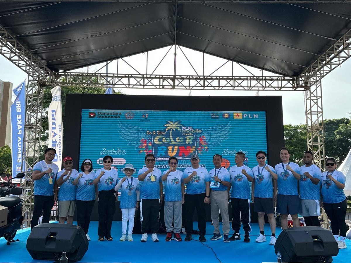 PLN (Persero) Unit Induk Distribusi Sulawesi Utara, Tengah, dan Gorontalo (UID Suluttenggo) kembali menghadirkan energi positif bagi masyarakat melalui kegiatan Go & Glow PLN Mobile Charity Color Run 2025.