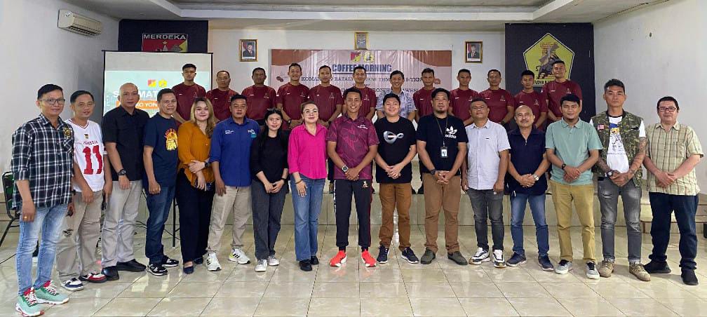 Yonzipur 19/YKN Gelar Coffee Morning Bersama Insan Pers Sulut