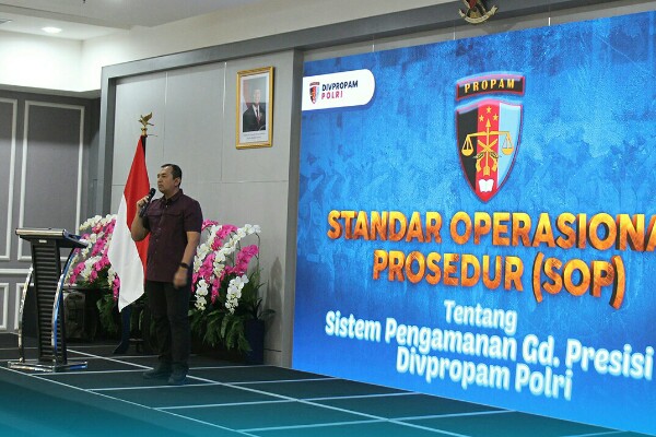 Divpropam Polri Gelar Pelatihan Sistem Pengamanan dan Audit VIP Bersama Tenaga Ahli