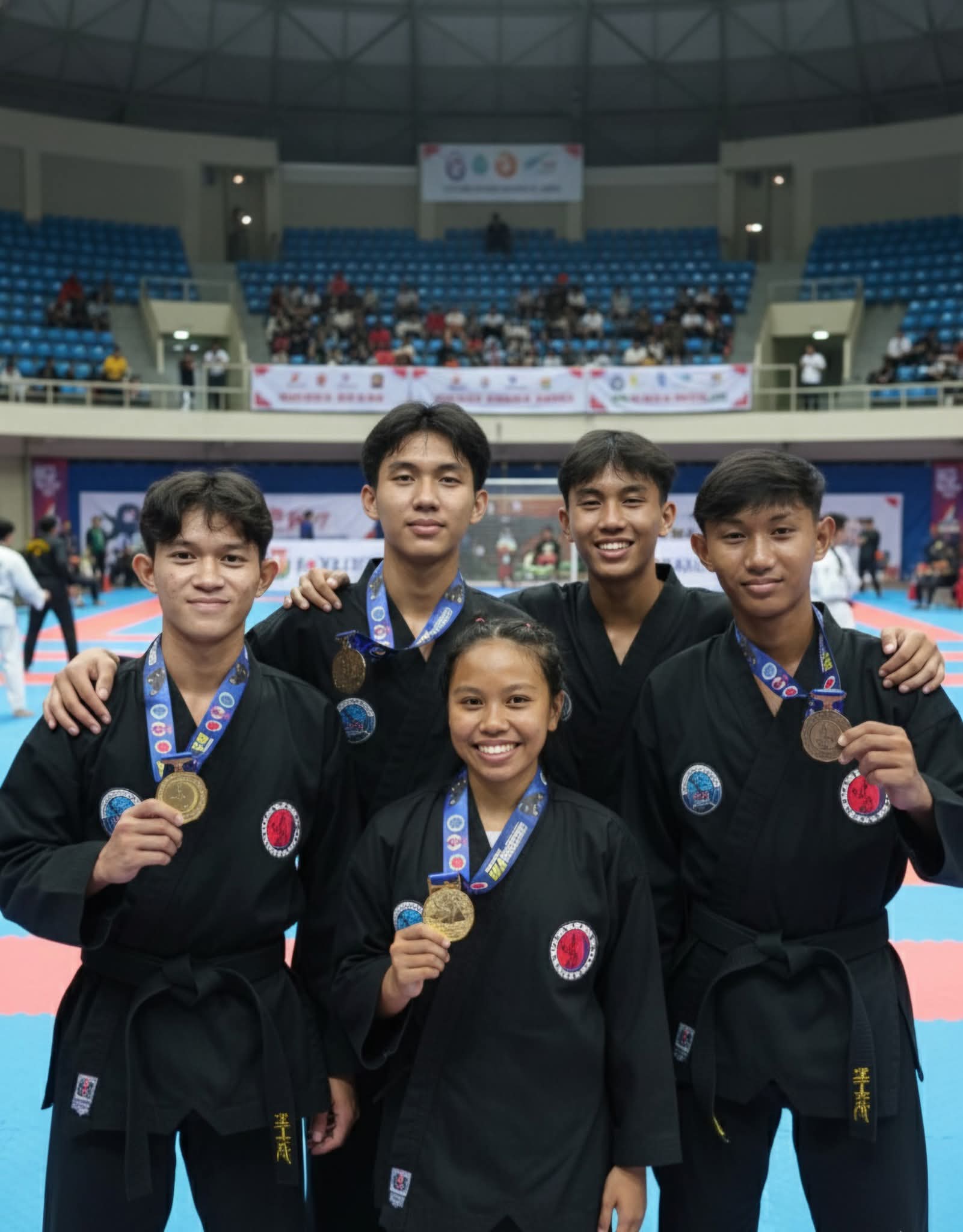 Generasi Baru Hapkido Sulut Gemparkan Kejurnas VIII di Surabaya