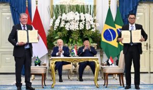 PT PLN (Persero) resmi menandatangani nota kesepahaman terkait studi pengembangan Pembangkit Listrik Tenaga Air (PLTA) bersama perusahaan investasi multibisnis asal Brasil, J&F S.A.