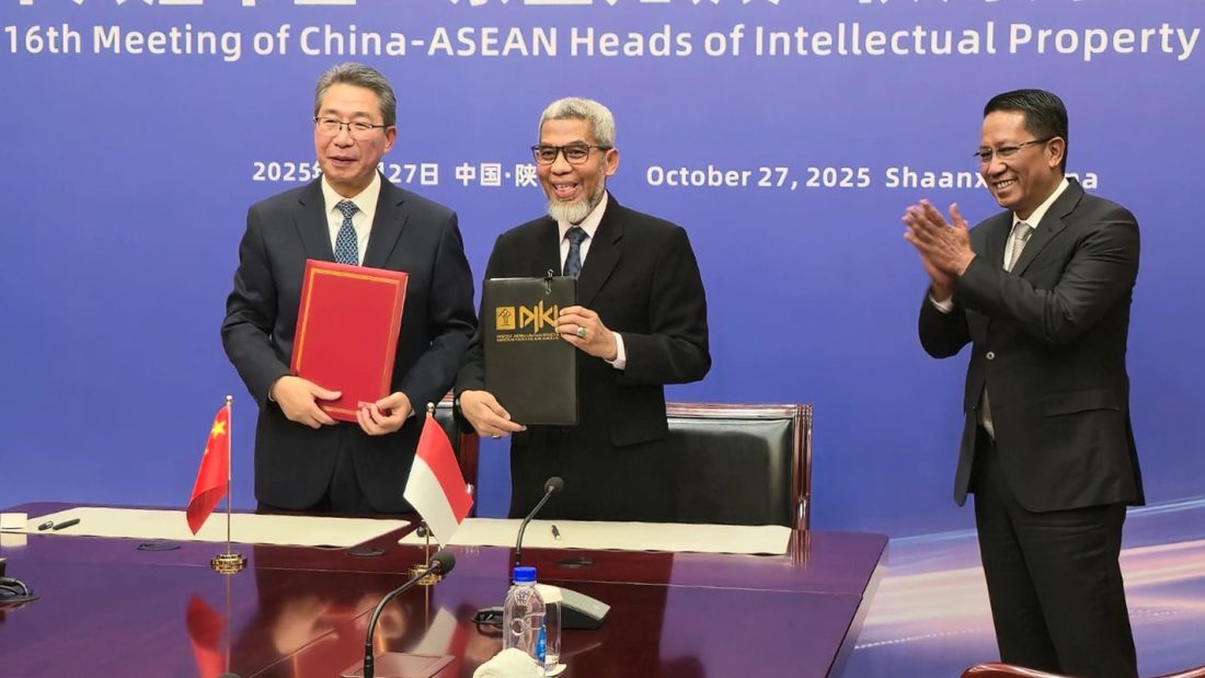 Supratman Andi Agtas Menteri Hukum Republik Indonesia, Supratman Andi Agtas, mewakili Pemerintah Indonesia dalam Pertemuan ke-16 China–ASEAN Heads of Intellectual Property Offices yang berlangsung di Xi’an, Tiongkok.
