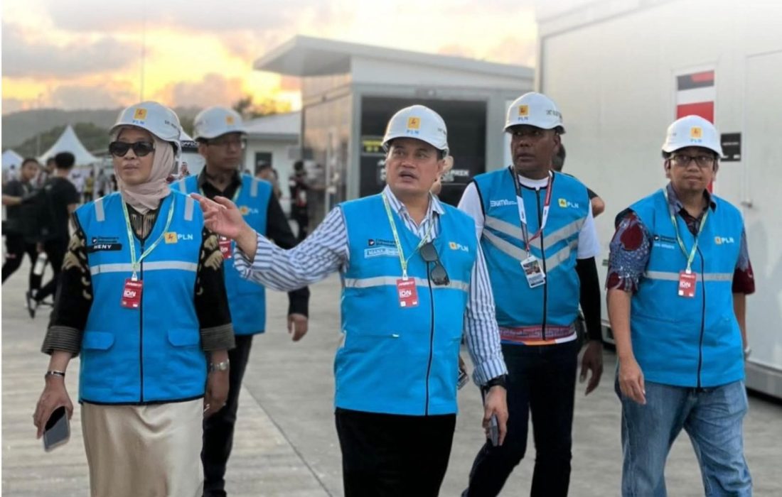 PT PLN (Persero) menuntaskan final cek sistem kelistrikan di seluruh venue utama sirkuit sehari menjelang perhelatan MotoGP Mandalika 2025