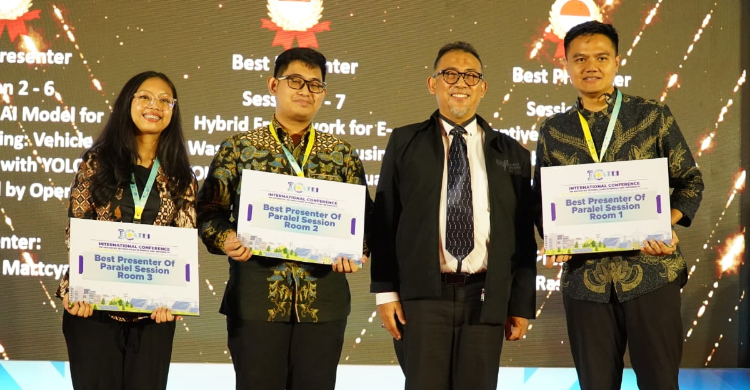 Mahasiswi ITPLN Raih Best Presenter Internasional Berkat Riset Smart Parking Cerdas