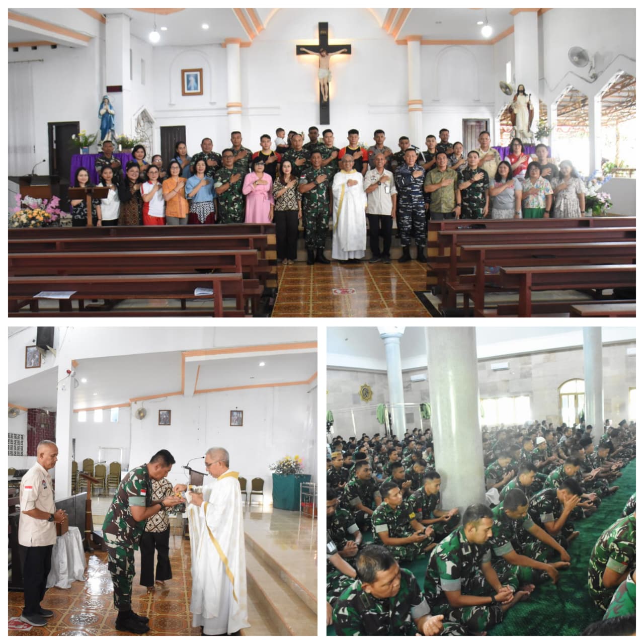 Kodam XIII/Merdeka menggelar kegiatan Doa Syukur yang dilaksanakan secara serentak di berbagai tempat ibadah, Jumat (7/11), dalam rangka memperingati Hari Pahlawan Tahun 2025.