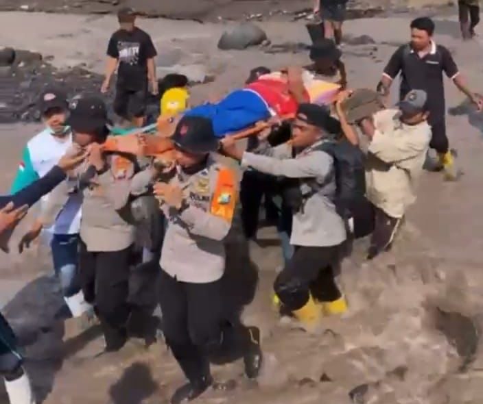 Banjir Lahar Dingin Semeru di Lumajang