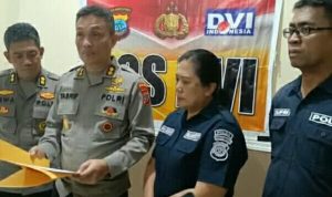 Polda Sulawesi Utara melalui Posko Disaster Victim Identification (DVI) Bidang Kedokteran dan Kesehatan (Biddokkes)