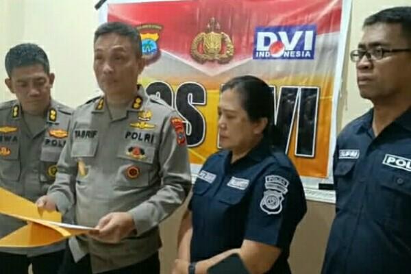 Polda Sulawesi Utara melalui Posko Disaster Victim Identification (DVI) Bidang Kedokteran dan Kesehatan (Biddokkes)