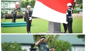 Kepala Kelompok Staf Ahli (Kapoksahli) Pangdam XIII/Merdeka Brigjen TNI Saptono Syiwarudi