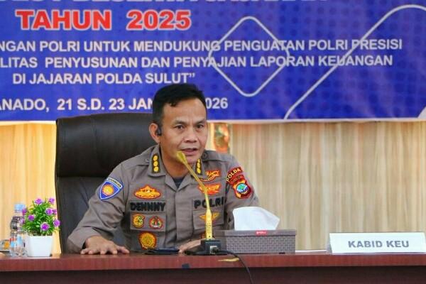Kabidkeu Polda Sulut Kombes Pol M. Denny I. Situmorang